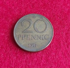 20 Pfennig  DDR 1981