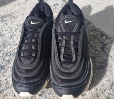 Nike Air Max 97 Men's Trainers UK Size 7, Black/White, 921826 001