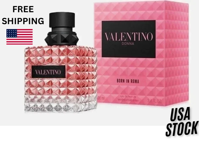 Valentino Donna Born In Roma Perfume 3.4oz.EDP Spray for Women-New in Sealed Box - Image 1 of 4