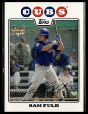 Sam Fuld *ROOKIE CARD* (RC) 2008 Topps #96. rookie card picture