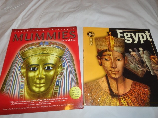 Young Readers Egypt by Joyce Tyldesley & Mummies by John Malam Books