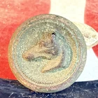 Dug Civil War 💥 🇺🇸 💣  Horse Head Sporting Button PH LA