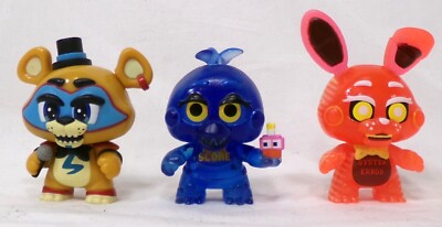 Funko Mystery Minis Lot 2x 2,5'' Action Figure Bonnie Chica Freddy