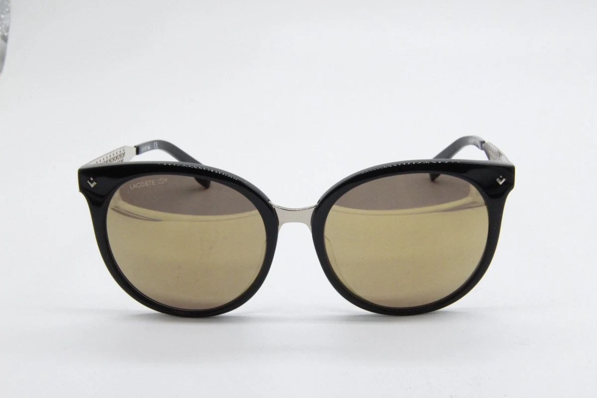Lacoste sunglasses 2024 black and gold