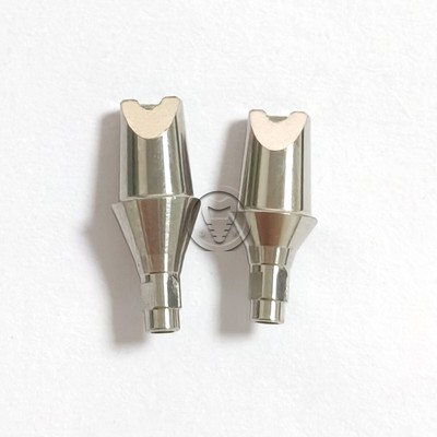 1 pcs Dental Anatomic Cemented Straight Abutment fits to ITI Straumann RC NC BL