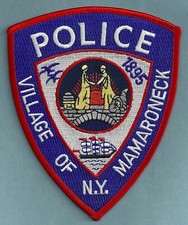 MAMARONECK NEW YORK POLICE SHOULDER PATCH