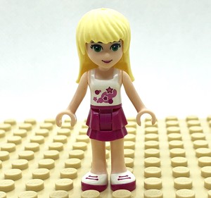 Lego Friends Stephanie Minifigure From Set 41057 NEW