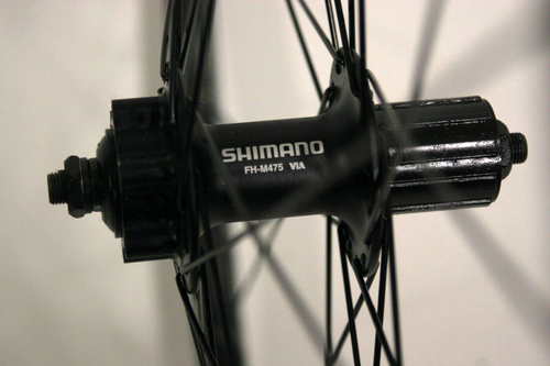 Oval Vera DPD22 700c Disc Rear Wheel Shimano 6 Bolt 10 spd 135x10mm 32h Blk R31 - Picture 3 of 4