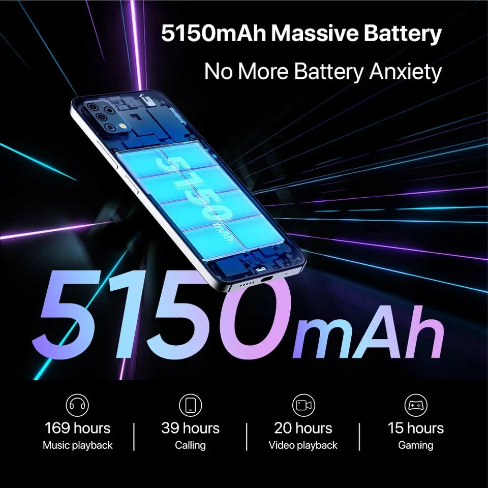 Smartphone UMIDIGI A11S 32GB 6.53"" Android Doble SIM Desbloqueado (AZUL) Foto 4 de 4