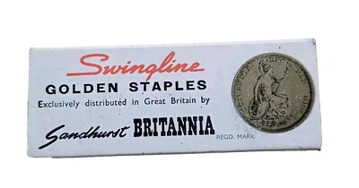 Vintage Swingline Golden Staples 5000 insgesamt 26 / 6 Gauge.  - Neu / unbenutzt 