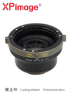 XPimage 0.71x Speedbooster Adapter for Pentax 67 Lens to Fuji GFX 100SII Camera
