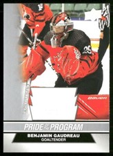 2023  UD Team Canada Juniors - Pride of the Program Benjamin Gaudreau #79 (RC)