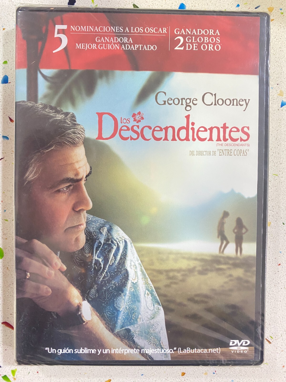 Descendants DVD New George Clooney Spanish English