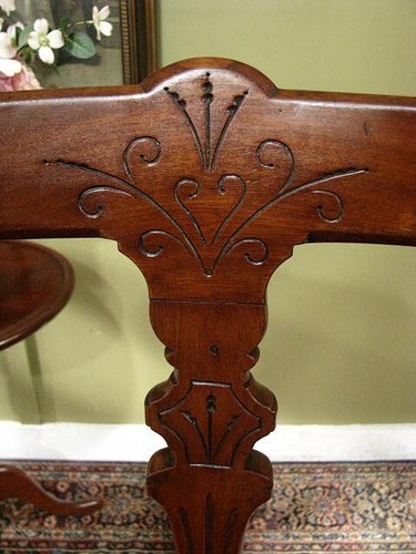 FINE PAIR OF ANTIQUE WALNUT CHAIRS / SIDE CHAIRS /DINING CHAIRS IN VGC. c1890s - Picture 6 of 15