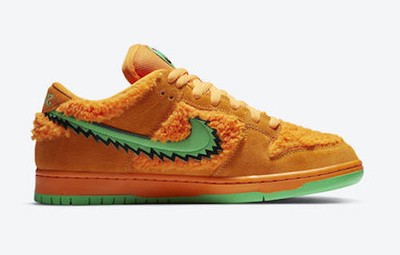 GRATEFUL DEAD × NIKE SB DUNK LOW ORANGE BEAR CJ5378-800 New With Box |  eBay