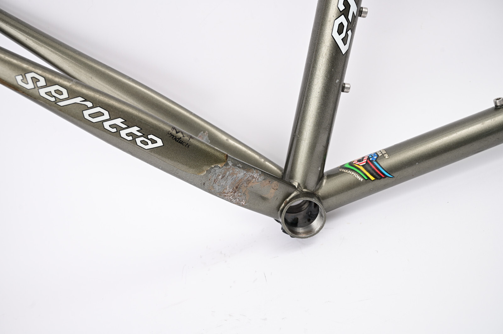 Vintage Serotta CMS 18” Mountain Bike Frame Large Made in USA Colorado Concept