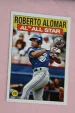 ROBERTO ALOMAR 2021 TOPPS SERIES 2 1986 ALL-STARS #86AS-47 TORONTO BLUE JAYS