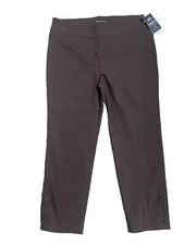 Counterparts Slimming Women's Brown Pants Size 14P (S Petite Pants)