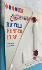 NOS HUNT WILDE ORIGINAL BICYCLE BALLOON FENDER MUD FLAP COMET SCHWINN 50&rsquo;s-60&rsquo;s