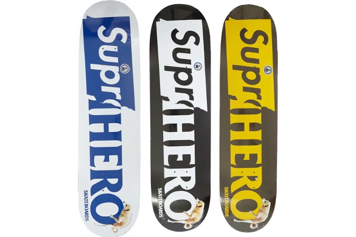Supreme / ANTIHERO Dog Skateboard Brown