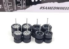 8 set Dragster thunder  mix rim 10mm #95x2