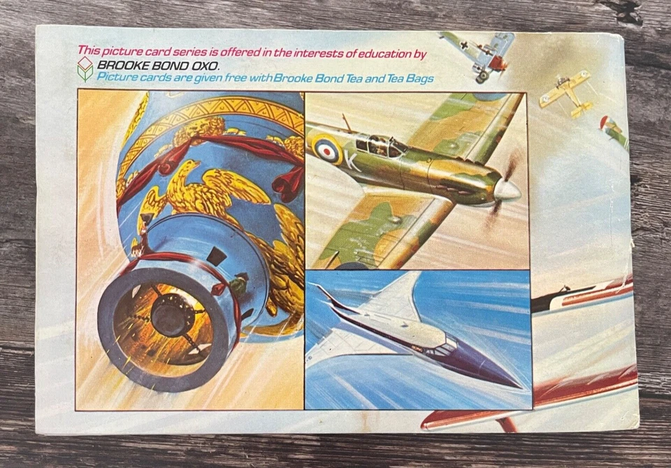 Brooke Bond History of Aviation Tea Cards Album Complete - Image 2 of 4