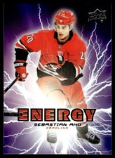 2019-20 Upper Deck Pure Energy Sebastian Aho Carolina Hurricanes #PE-19