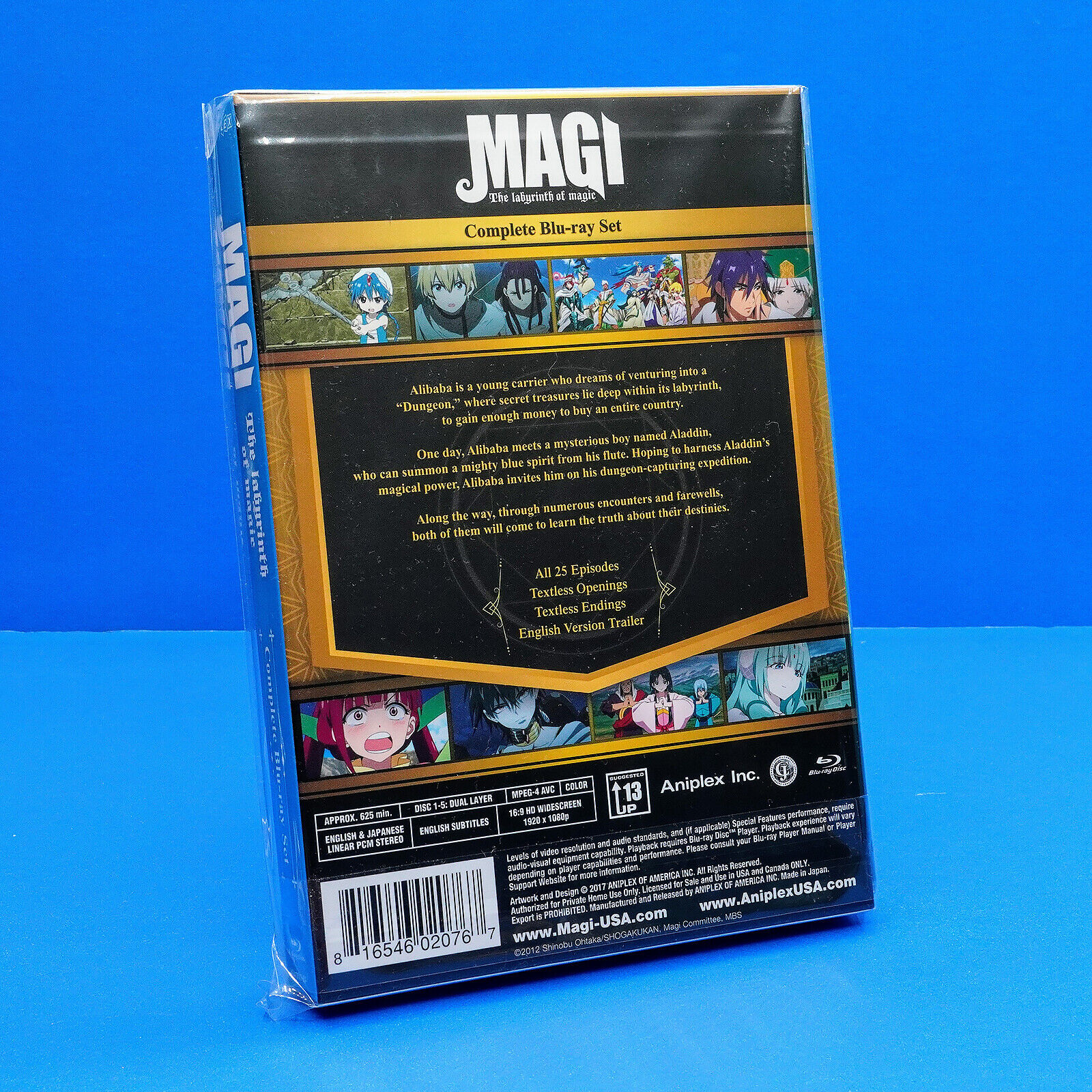 Magi The Labyrinth of Magic - Season 1: Part 2 Blu-ray - Zavvi UK