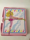 1988 Vintage Mattel Barbie Ballerina Fold Out Play Scene Pink Carrying Case, Toy