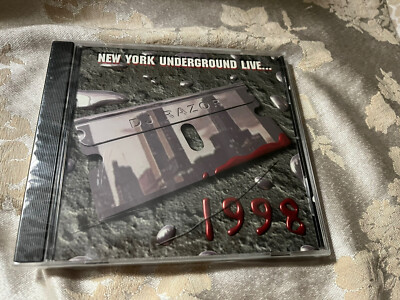 DJ RAZOR  - NEW YORK UNDERGROUND LIVE BRAND NEW CD SEALED