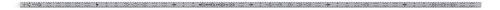 182-202, Steel Rule, 6" (16R), (1/32, 1/64", 1/50", 1/100"), 1/64" Thick X 1/2" 