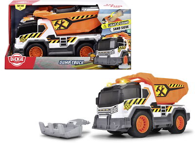 Dickie Spielfahrzeug Baustelle LKW Auto Go Action / City Dump Truck 203306025