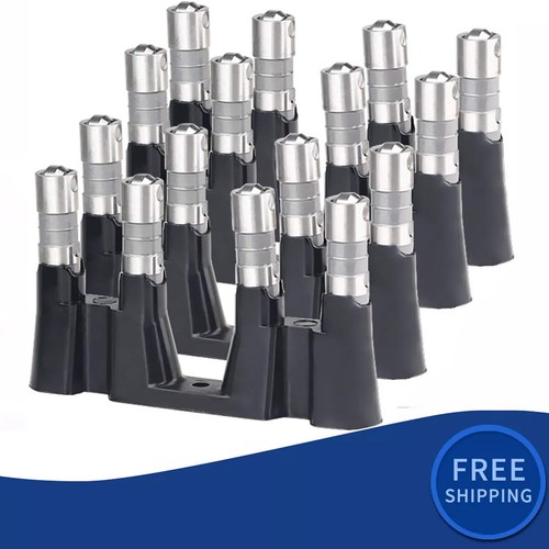 16-Piece Hydraulic Roller Lifters + 4 Lifter Guides – Fits Chevy LS1 LS2 LS7 & 5.3/5.7
