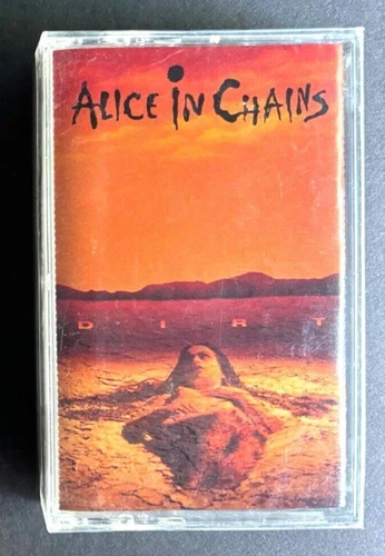 ALICE IN CHAINS dirt SEALED RARE HORIZONTAL BARCODE PROMO? CASSETTE