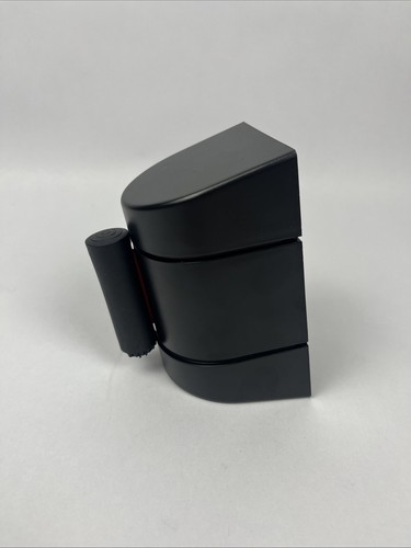 *OB* Barydat Blk Crowd Control Wall Mount Barrier with 78" Red Retractable Belt - Picture 6 of 14