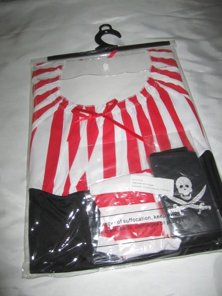 DREAMGIRL 7639 女式性感海盗船 Ahoy 服装多种尺寸 — 第 2/2 张图片
