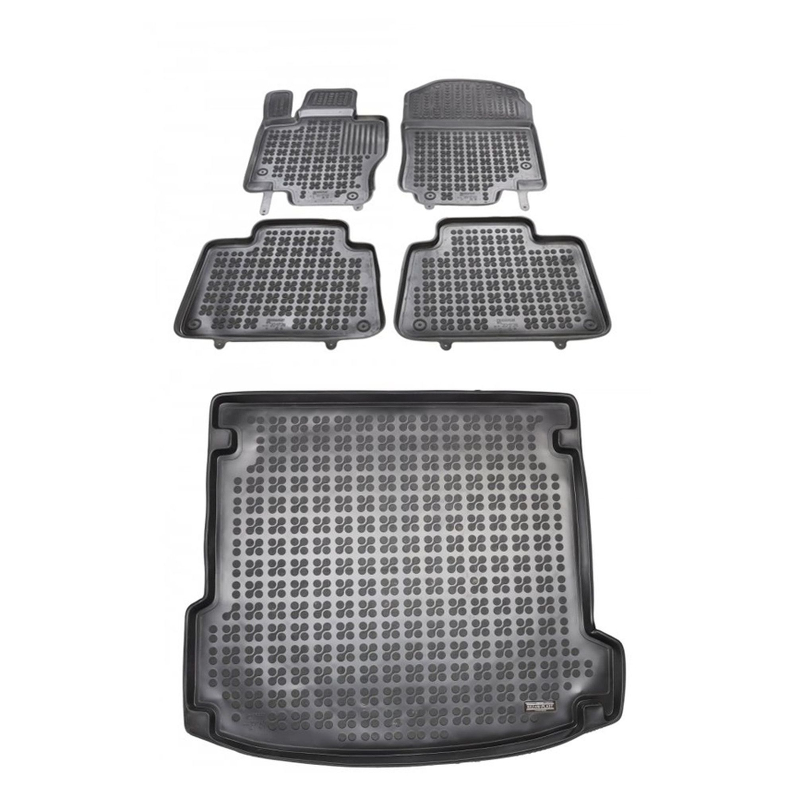 Tapis de sol habitacle Mercedes GLE C167 Coupe 2019 à 2026 sur mesure noir