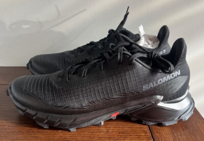 Salomon Women s Alphacross 5 - Outdoor Shoe - Size 10 Black - NEW