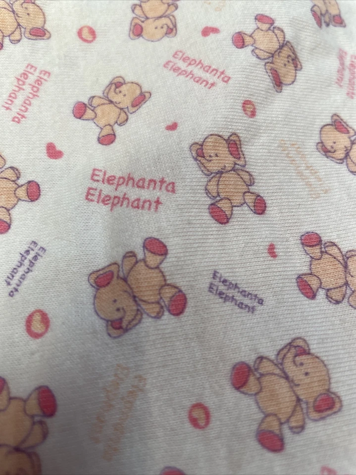 "Manta de seguridad Dakin Baby Lovey rosa blanco elefante 24"" x 30"" elefanta" Foto 3 de 4