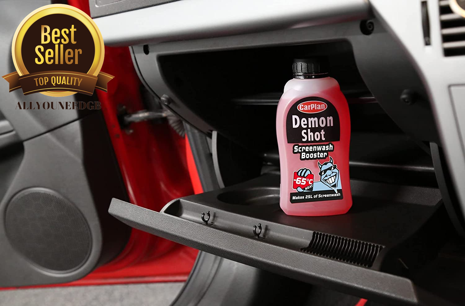 Carplan Demon Shot Screenwash Booster DeIcer Winter Gift Pack Choose