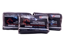 Verbandkasten Leina 3x KFZ Auto Verbandtasche  DIN 13164 mit Maske VD⌛11-2030