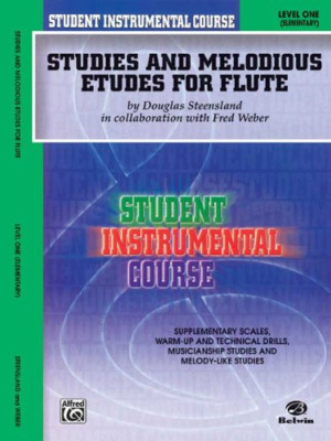 Alfred Publishing Co. 00BIC00102A Studies And Melodious Etudes Volume1 Flute