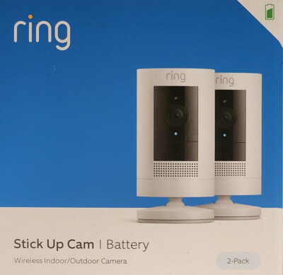 Ring Stick Up Cam 2Pack | Battery | Wireless Security Cameras