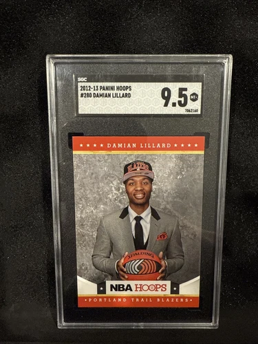 2012 Panini Hoops Damian Lillard Rookie #280 RC SGC 9.5