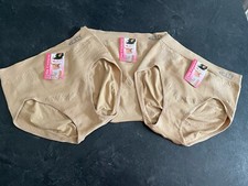 Lot De 3 Culottes Gainantes Taille Haute STV XXL (46/48),effet Push Up