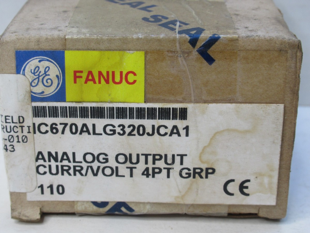 GE Fanuc IC695ALG808 RX3i E/S analógica 4-20 mA GE Fanuc IC695ALG808 RX3i E/S analógica 4-20 mA