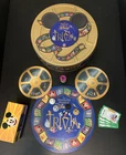 The Wonderful World of Disney Trivia Game Mattel Gold Tin Vintage 1997 Complete