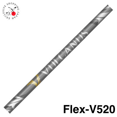 Nippon Shaft Golf VULCANUS Driver Graphite Shaft V520 Flex Gray Mens Tip .335