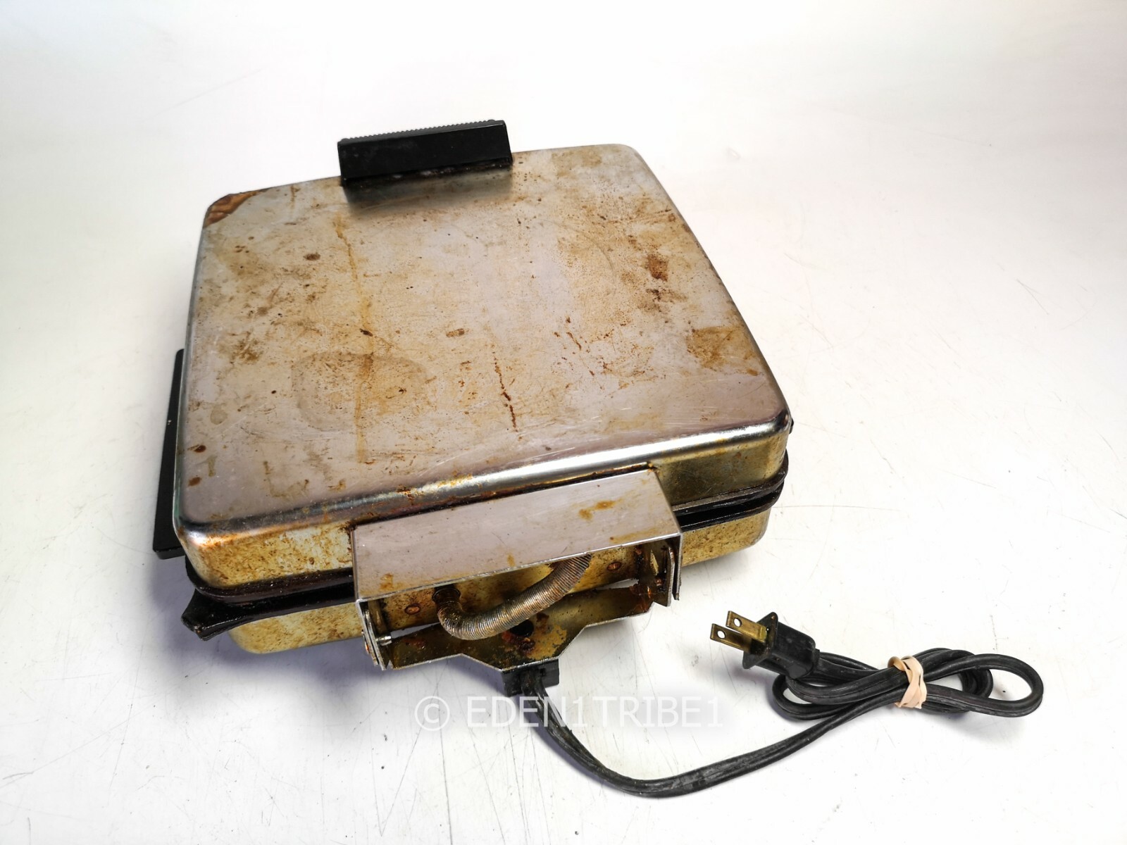 Vintage General Electric GE Waffle Iron Maker Baker Grill/Griddle