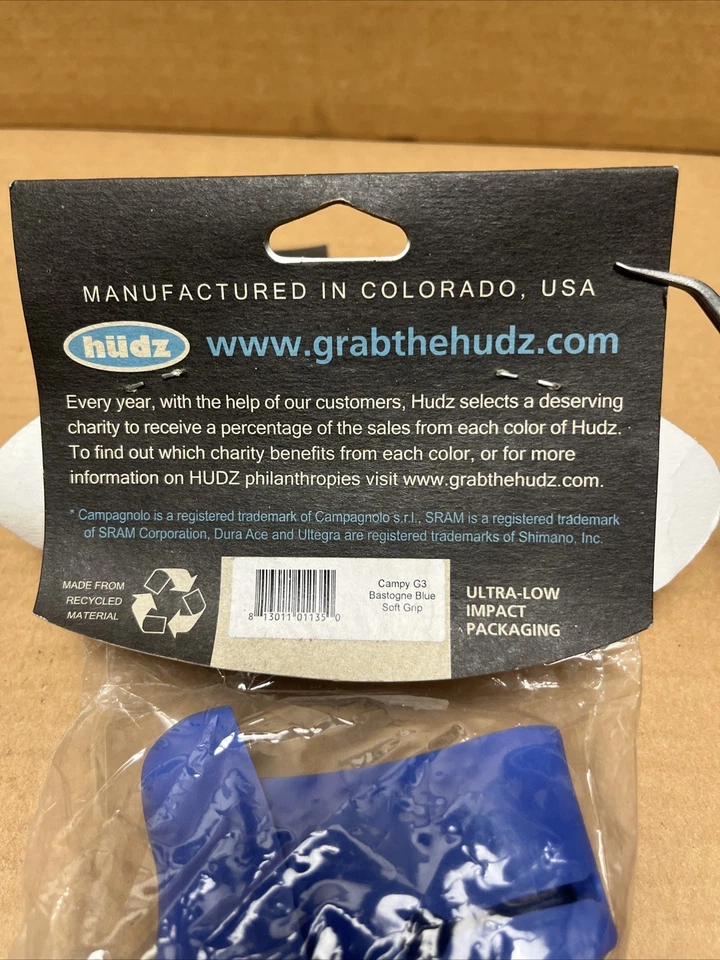 Hudz Campagnolo Ergo V3 Enhancement Soft Brake Hoods Shifters Road Bike Bicycle - Image 4 of 4